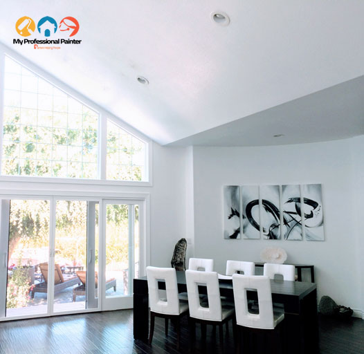 Interior painting example
